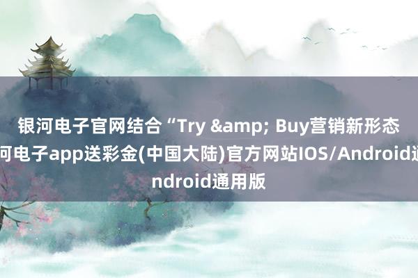 银河电子官网结合“Try & Buy营销新形态”-银